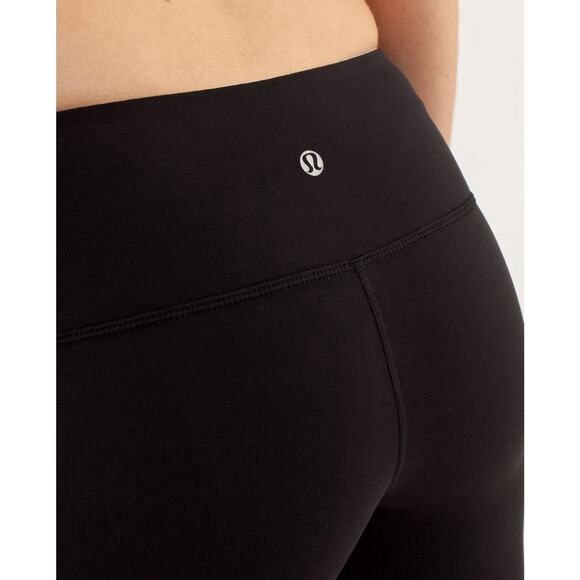 Lululemon Wunder Under Pant Colorblock Leggings Size 6 Blue Black NWT - Picture 5 of 14